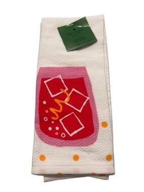 kate spade kitchen towels - set of 2